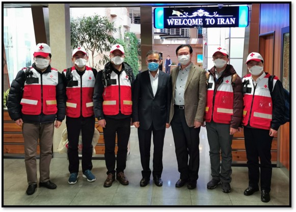 Chinese medical team in Iran
