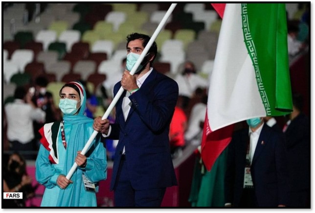 Iran at opening ceremony