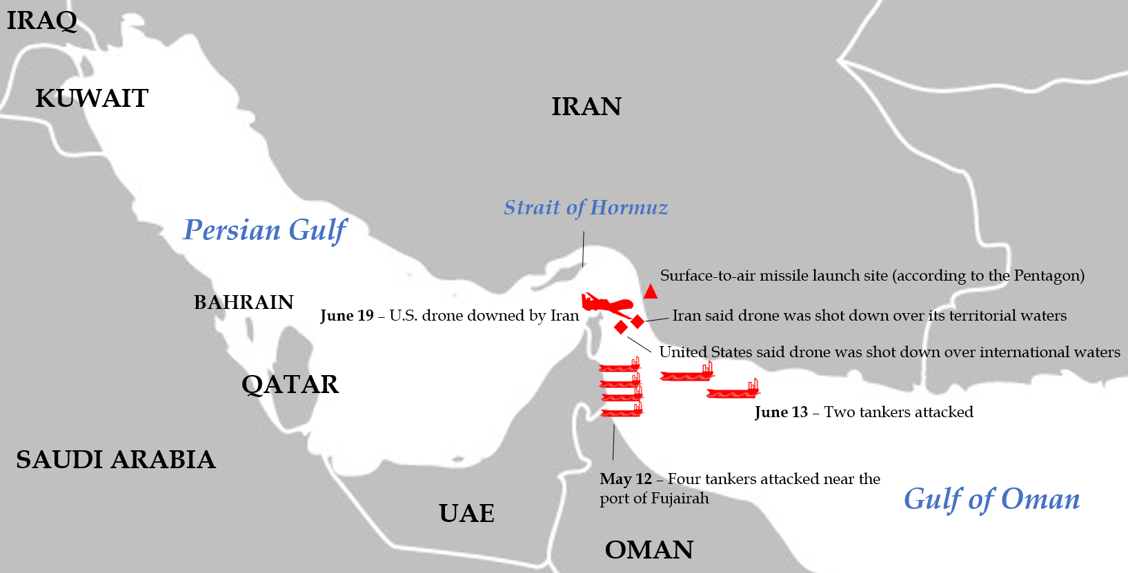 Maps And Videos Of Iran Crisis The Iran Primer