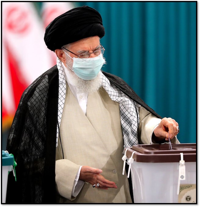 Khamenei voting