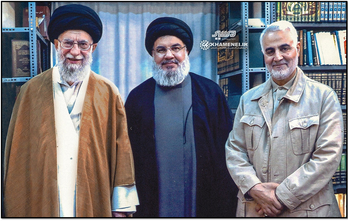 Khamenei, Nasrallah and Soleimani