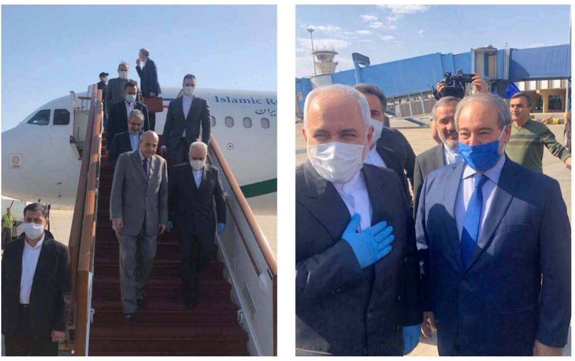 Zarif arrives in Damascus