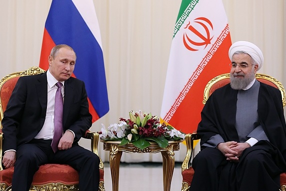 President Vladimir Putin and President Hassan Rouhani