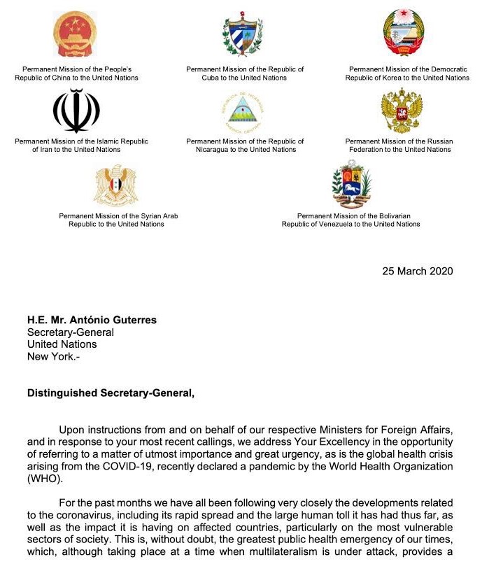 Eight Countries Urge U N To Help On Sanctions The Iran Primer