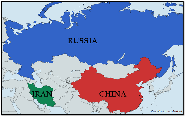 Map Iran Russia - Fredi Jo-Anne