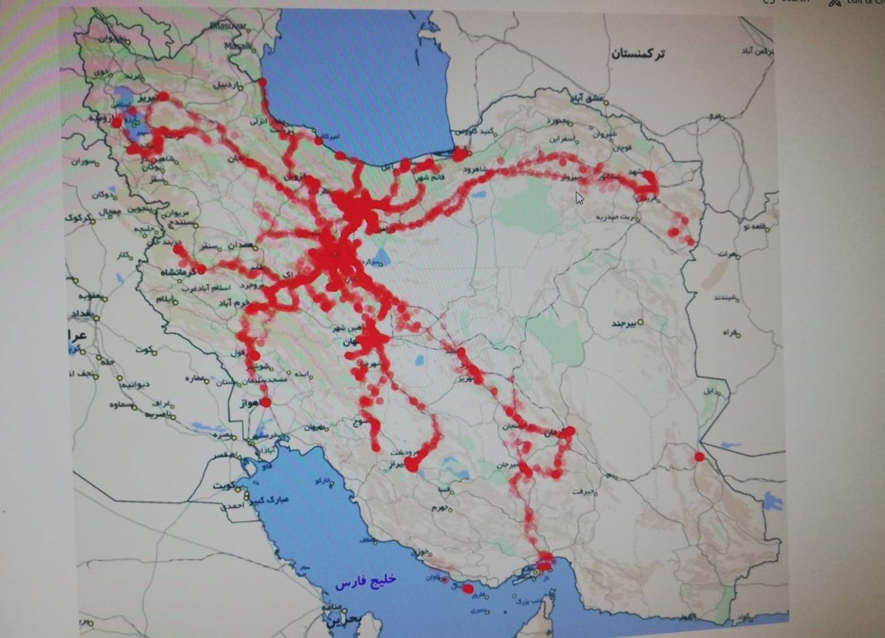 spread map